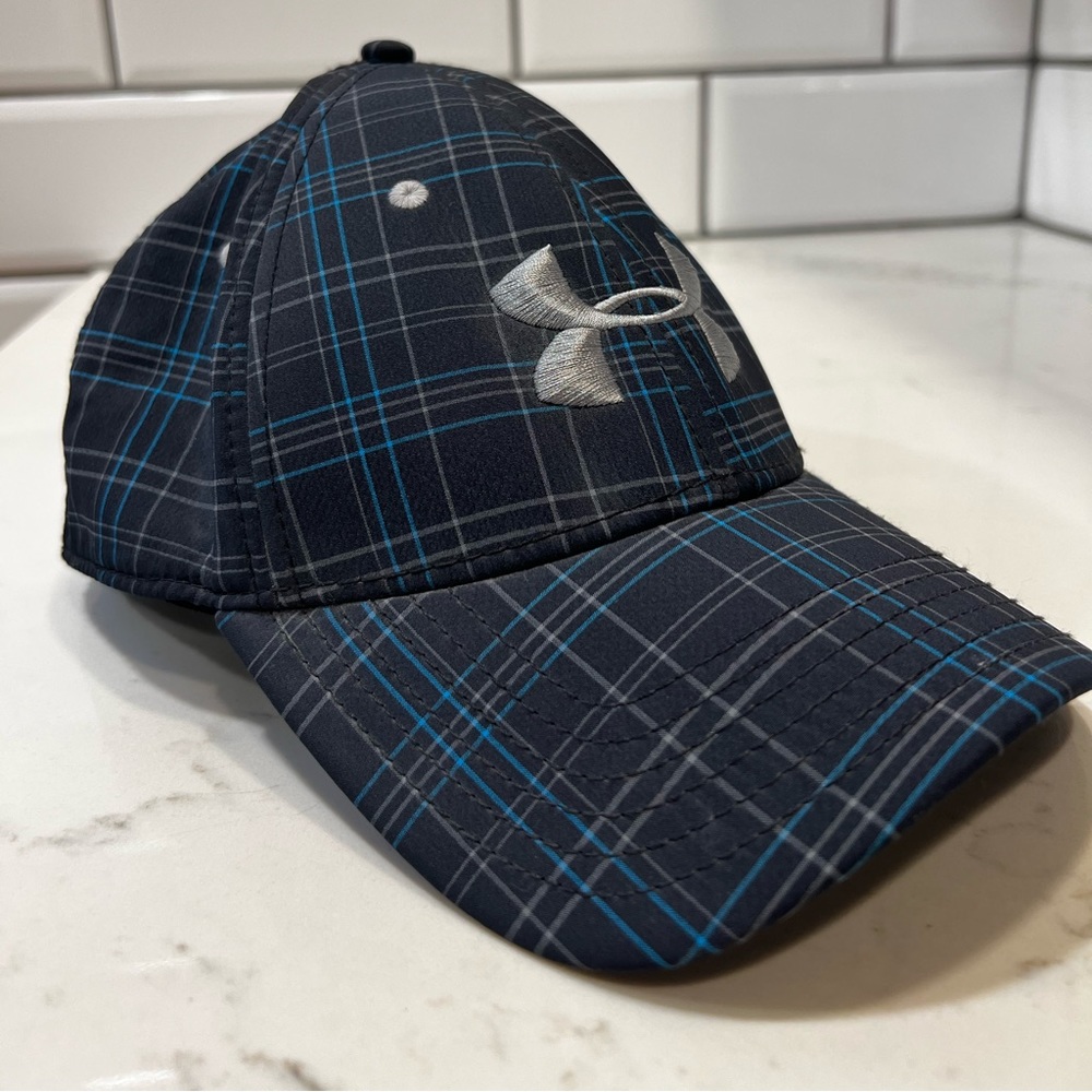 Plaid Under Armour Golf Baseball Hat
